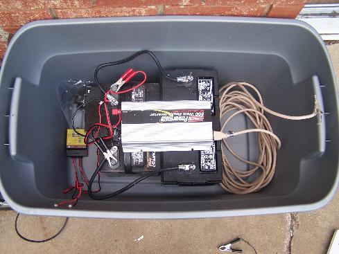 wind generator battery bank