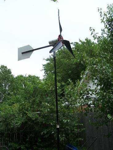 fully assembled wind generator